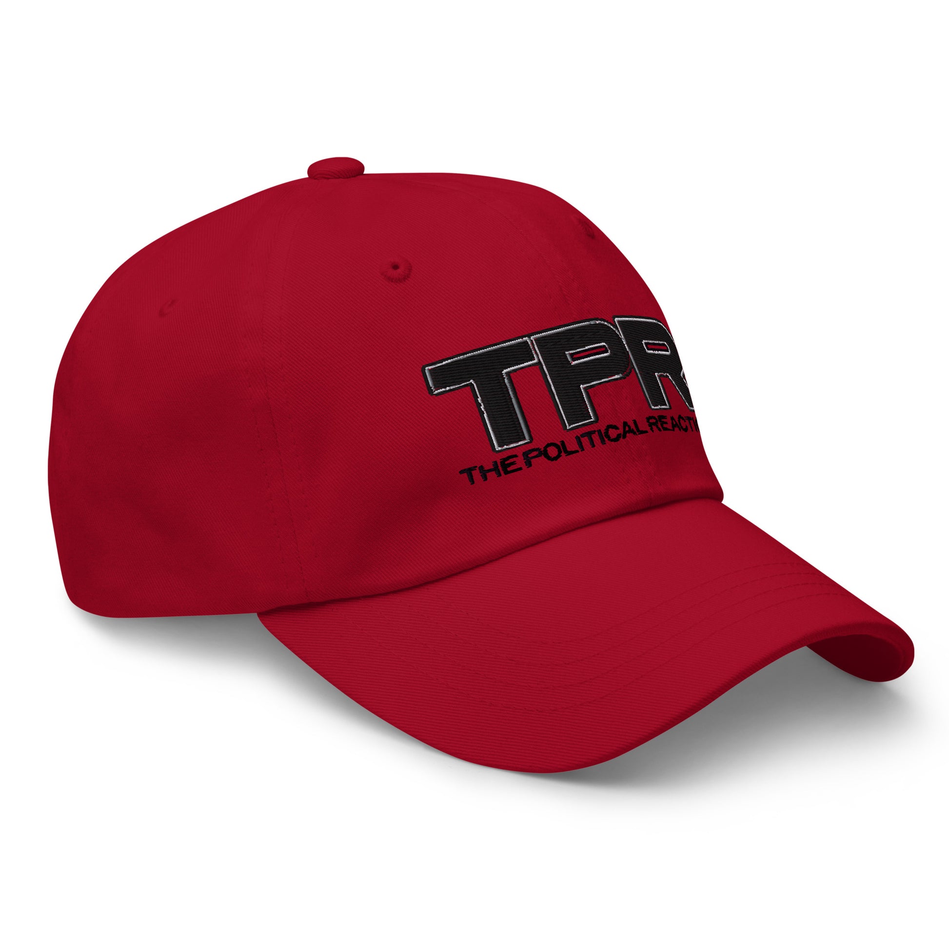 TPR-dad-hat-Red-front