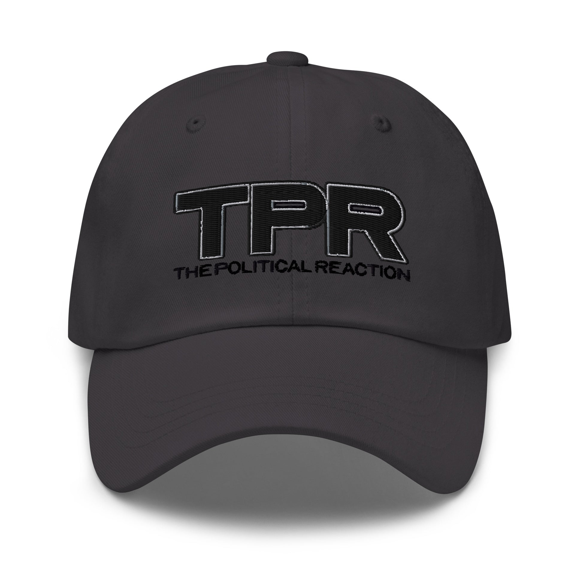 TPR-dad-hat-Grey-front