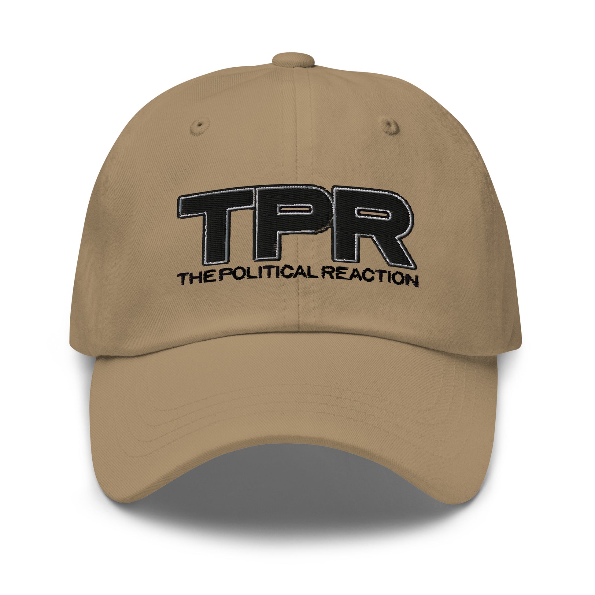 TPR-dad-hat-Khaki-front