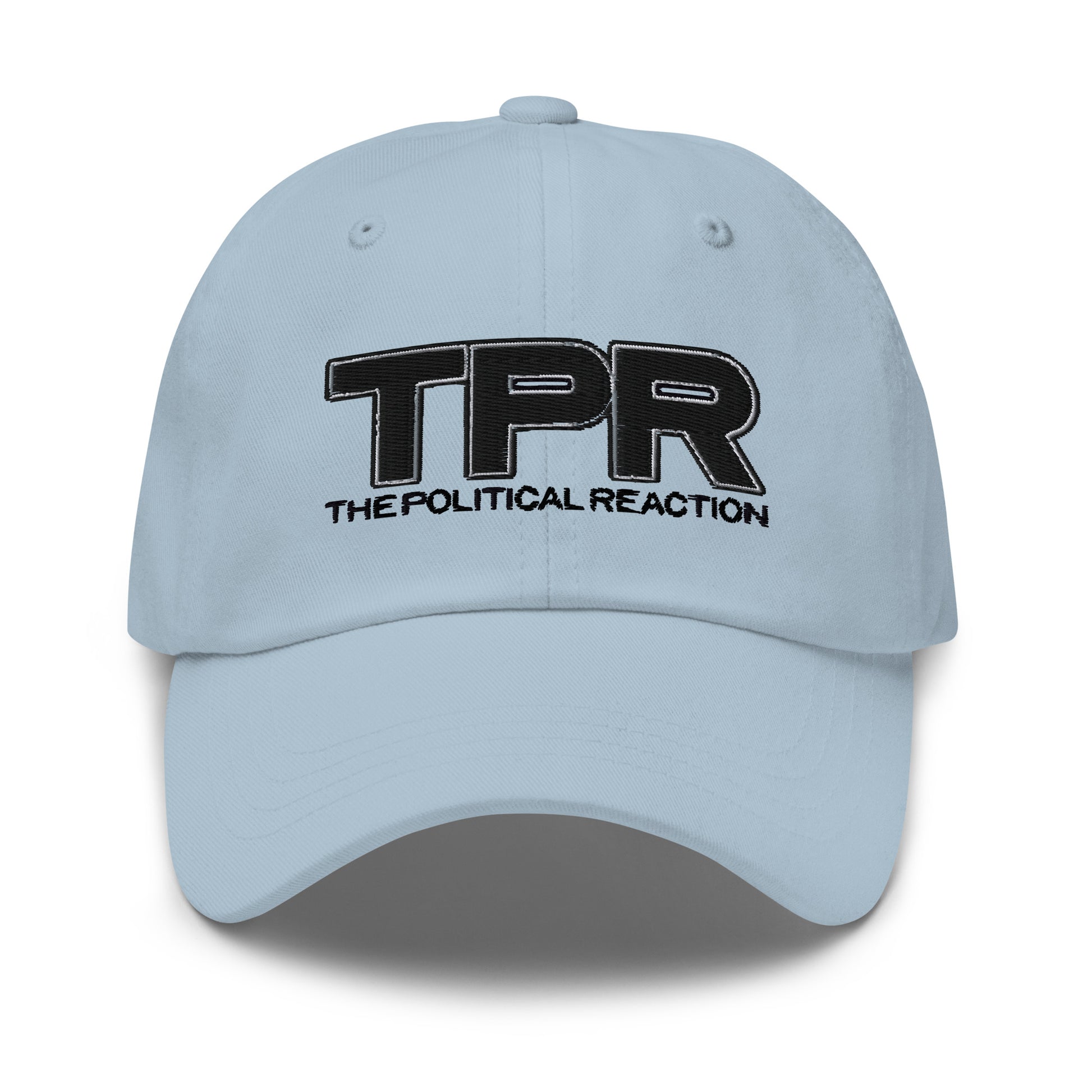 TPR-dad-hat-Light-blue-front