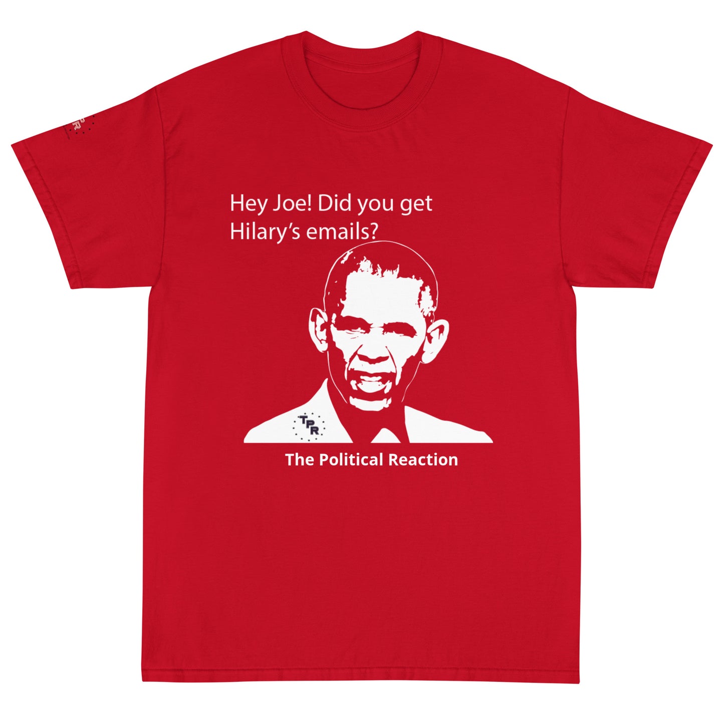 Obama-line-Hilary’s-emails-t-shirt-Red-front