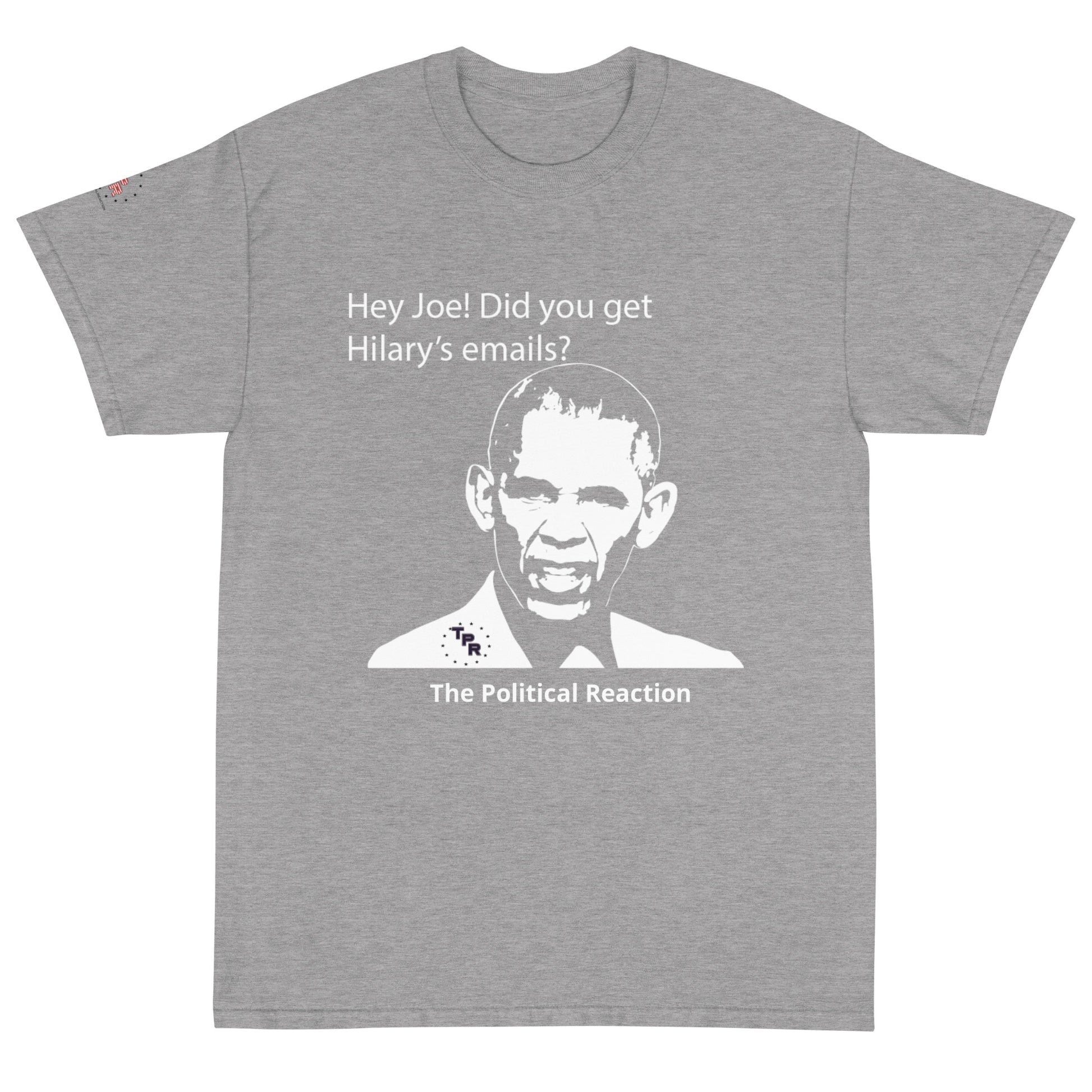 Obama-line-Hilary’s-emails-t-shirt-Grey-front