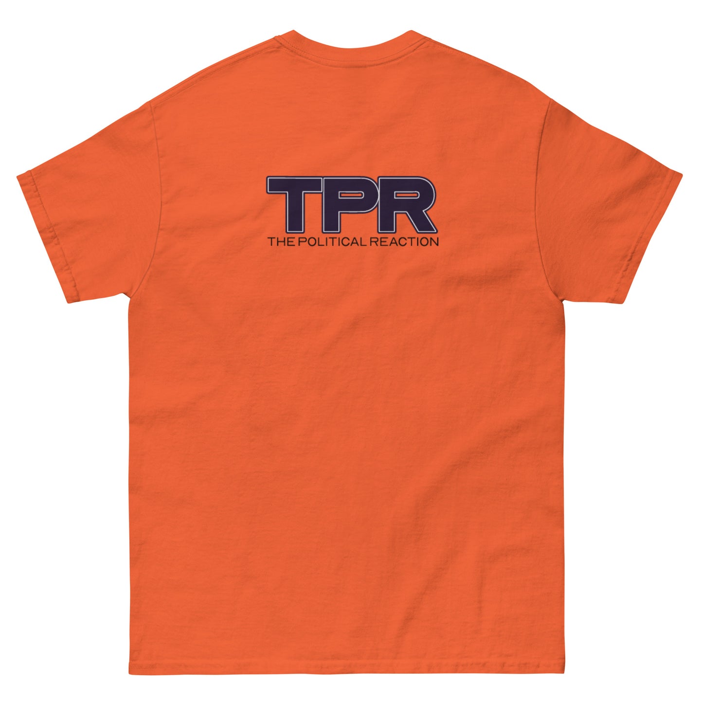 TPR-Classic-Unisex-Tee-Orange-back