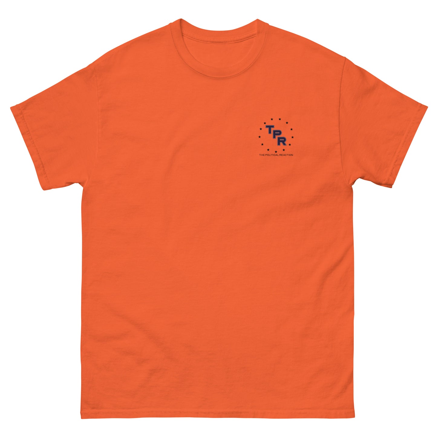 TPR-Classic-Unisex-Tee-Orange-front