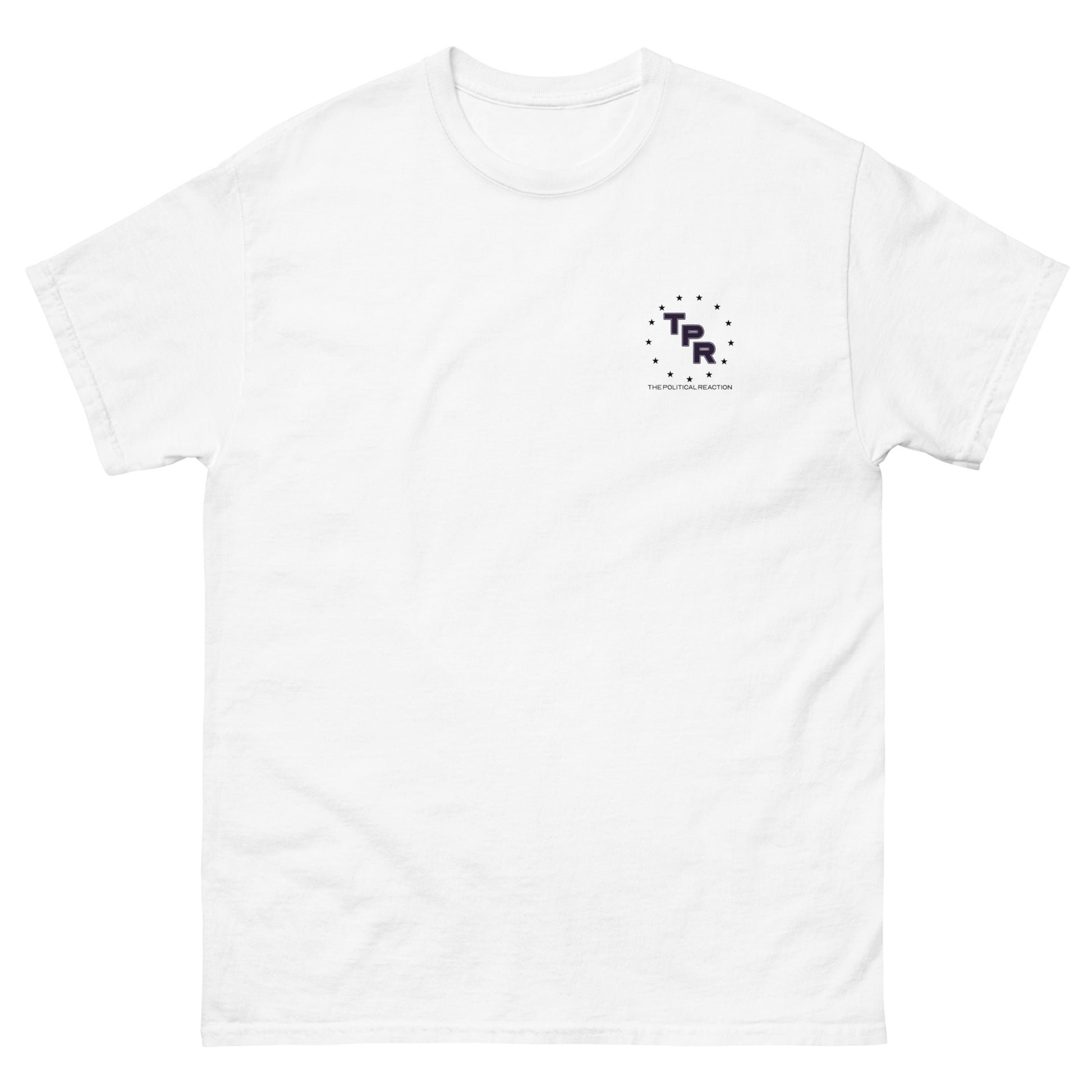 TPR-Classic-Unisex-Tee-White-front