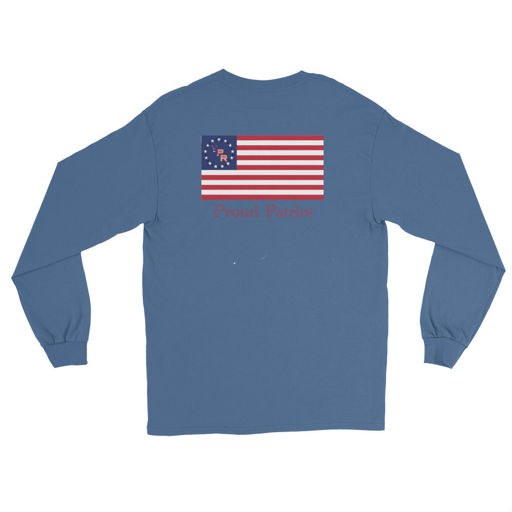 Proud-patriot-long-sleeve-shirt-Blue