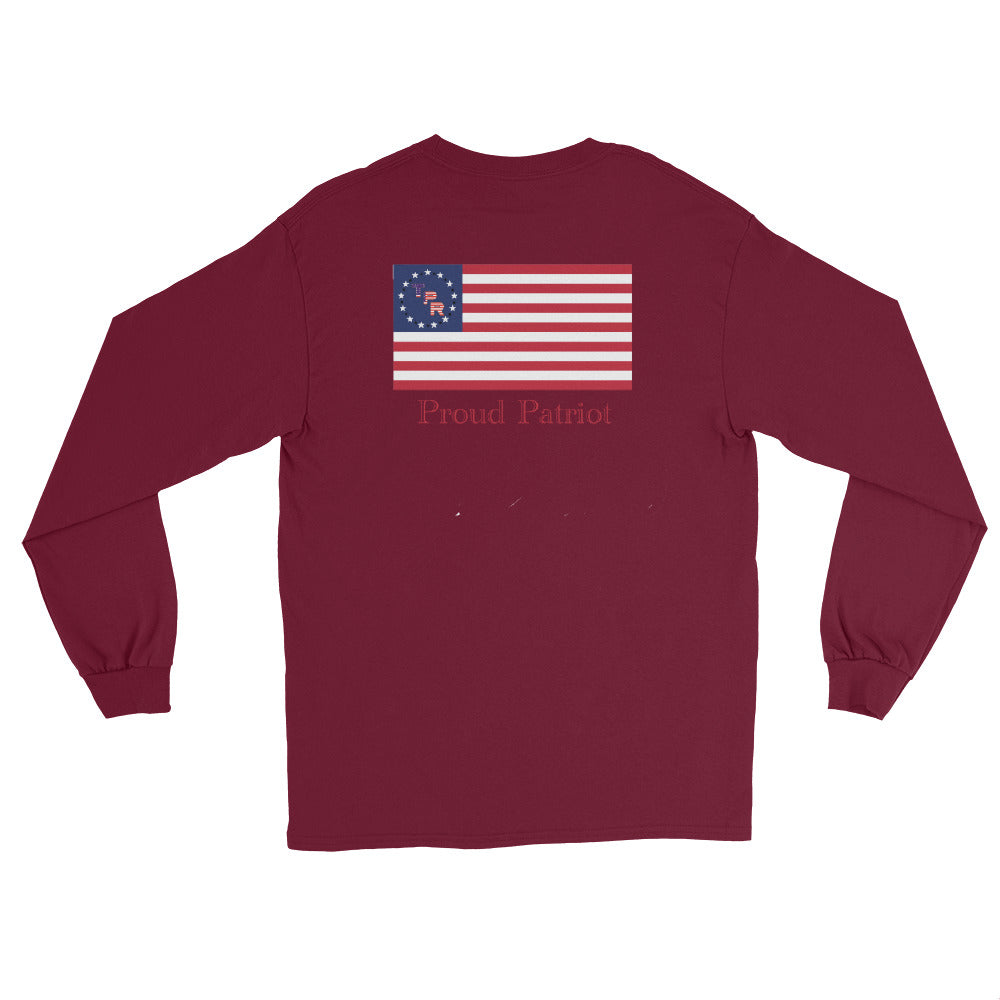 Proud-patriot-long-sleeve-shirt-Maroon