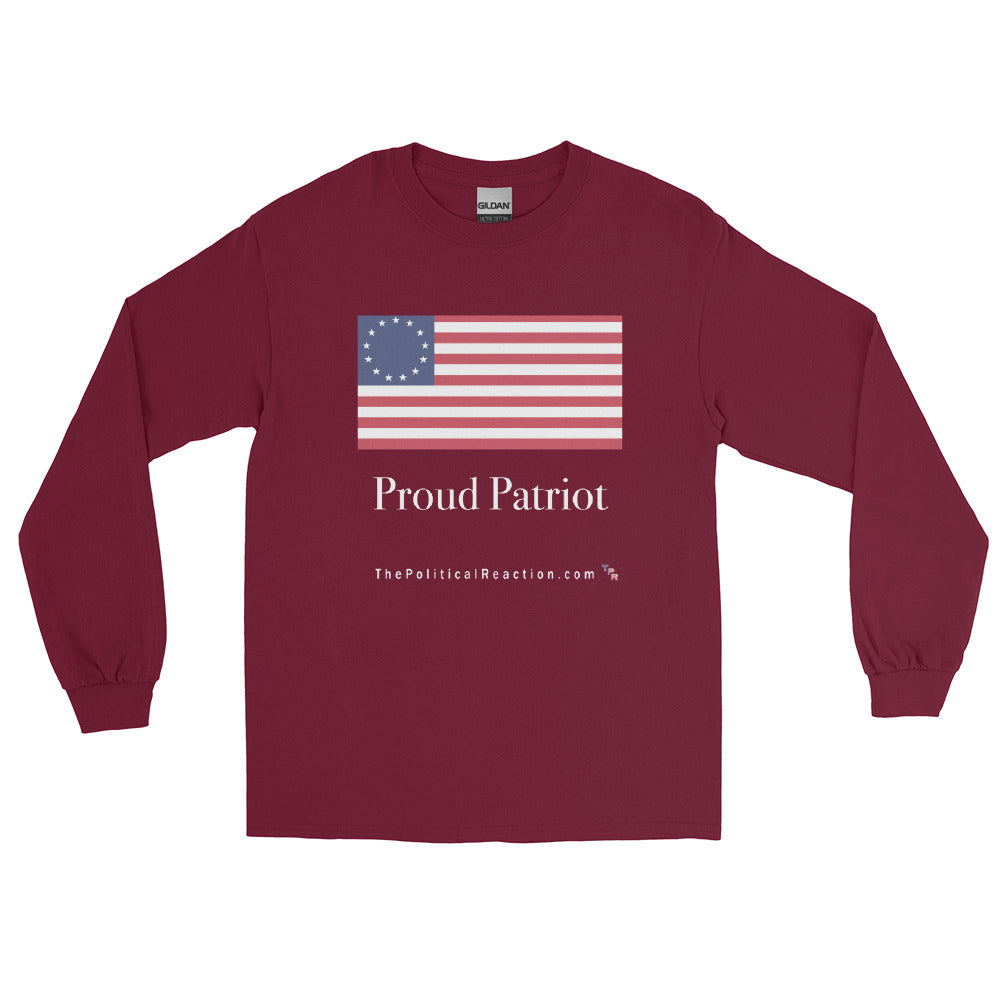 Reaction-original-proud-patriot-long-sleeve-t-shirt-Maroon-front