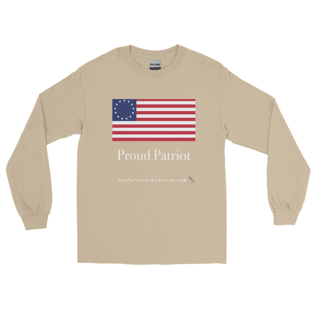 Reaction-original-proud-patriot-long-sleeve-t-shirt-Sand-front